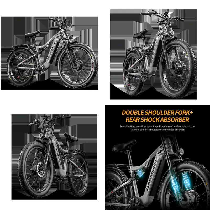 Mountain Biking In The Uk - 2026Hot Shengmilo S600 Ebike จักรยานเสือภูเขาไฟฟ้า 48V