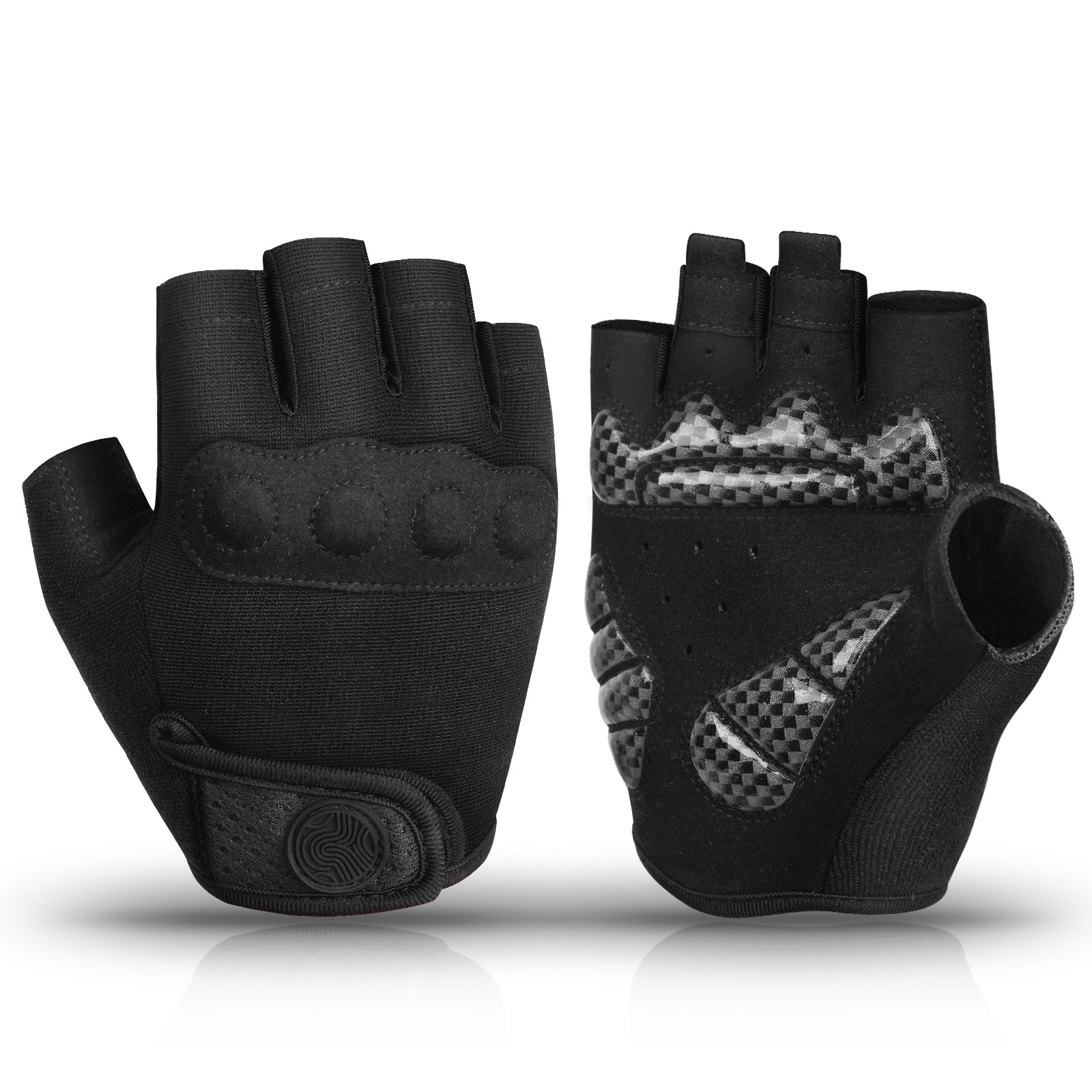 Mountain Biking Gloves Mens - ถุงมือจักรยาน MOREOK ถุงมือจักรยานระบายอากาศได้ดี ถุงมือปั่นจักรยานแบบดูดซับแรงกระแทก สำหรับผู้ชายและผู้หญิง
