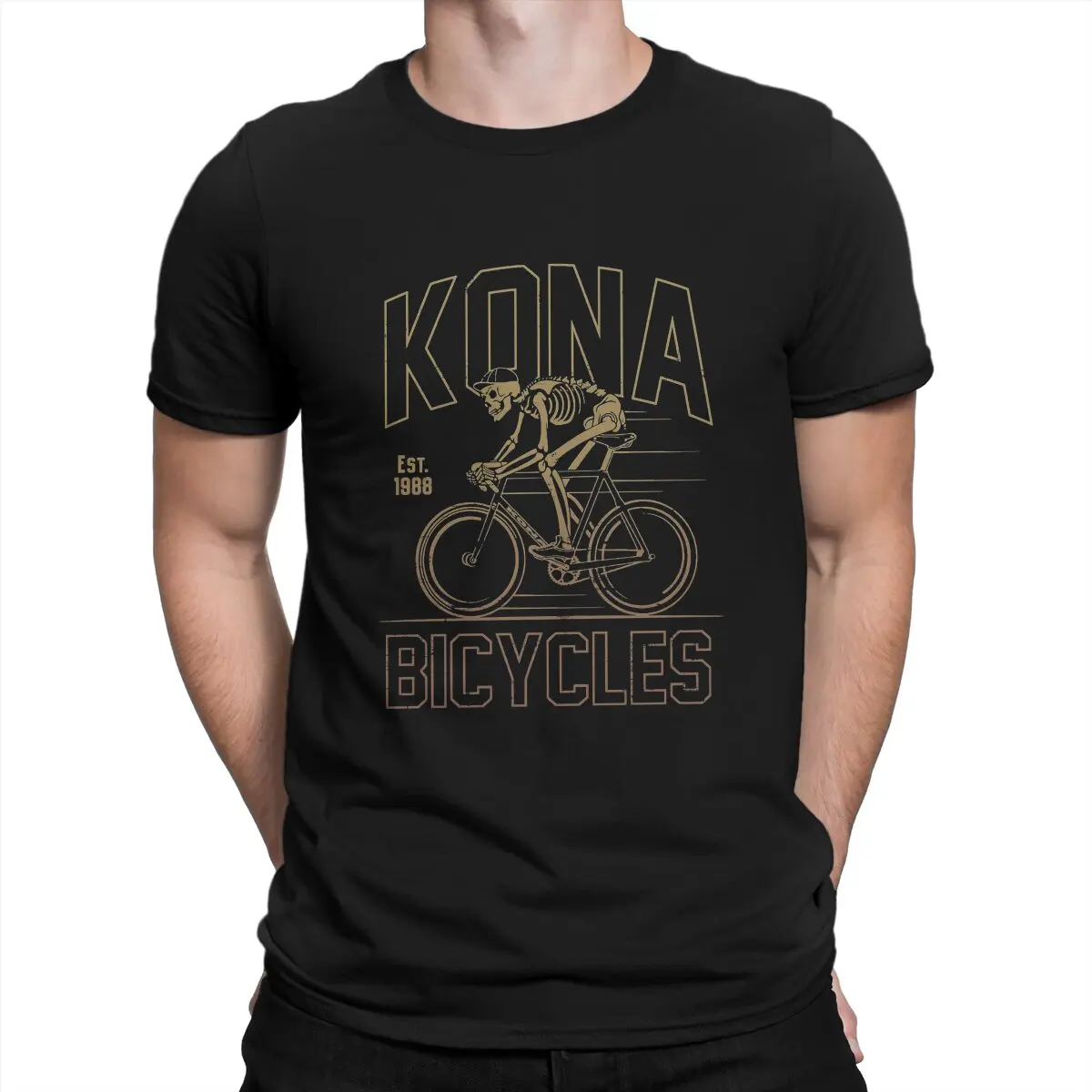 Mountain Biking Shop - เสื้อยืดพิเศษสำหรับจักรยานเสือภูเขาเสื้อยืดลำลองจักรยานเสือภูเขาของใหม่ล่าสุดสำหรับผู้ชายผู้หญิง