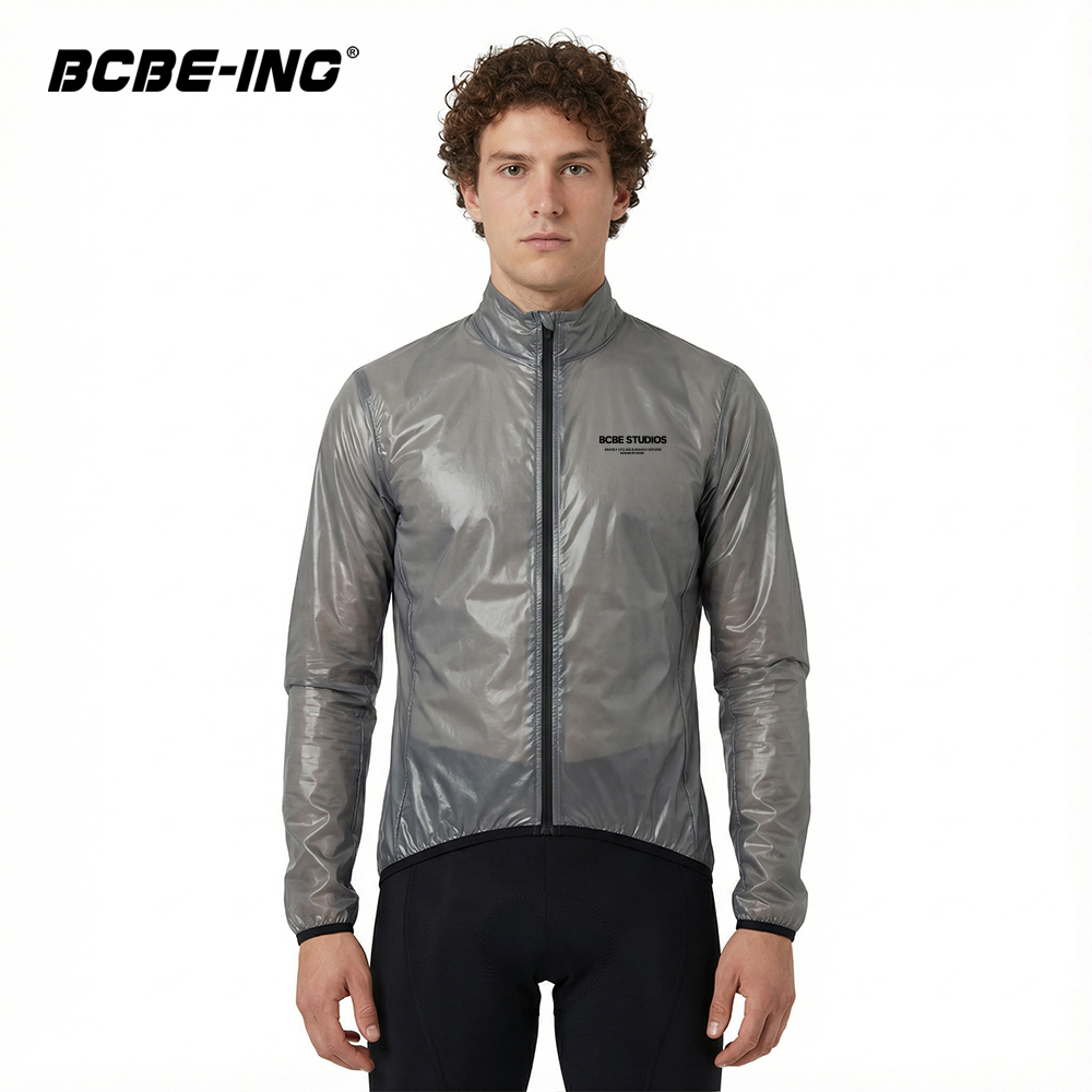 Mountain Biking Rain Jacket - BCBE-ING เสื้อกันฝนสำหรับปั่นจักรยานน้ำหนักเบา กันลม กันน้ำ เสื้อกันลมสำหรับปั่นจักรยาน ทีมโปร