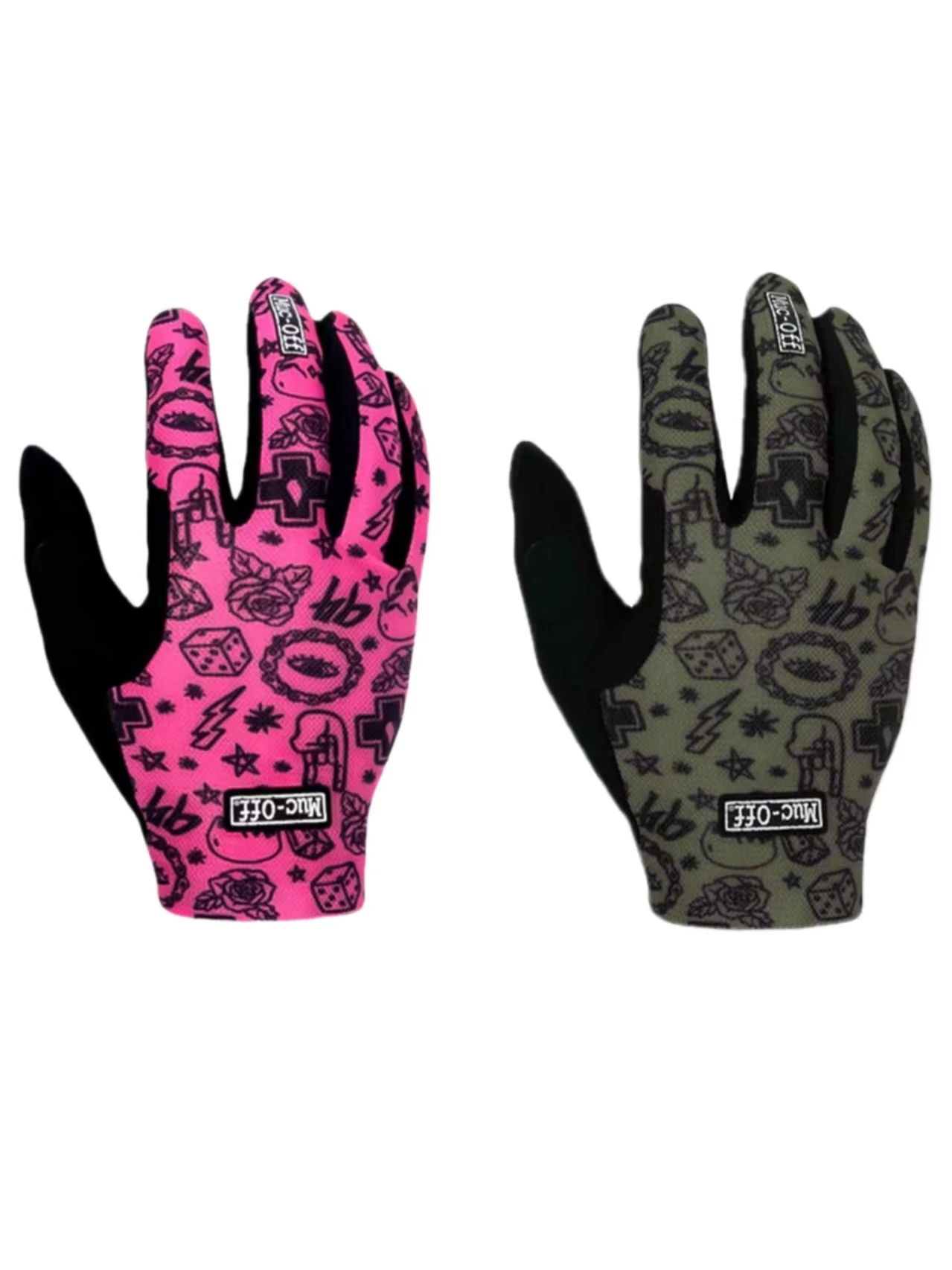 Mountain Biking Gloves Mens - ถุงมือมอเตอร์ครอส Muc-Off รุ่นใหม่ ปี 2026 สำหรับปั่นจักรยานเสือภูเขา