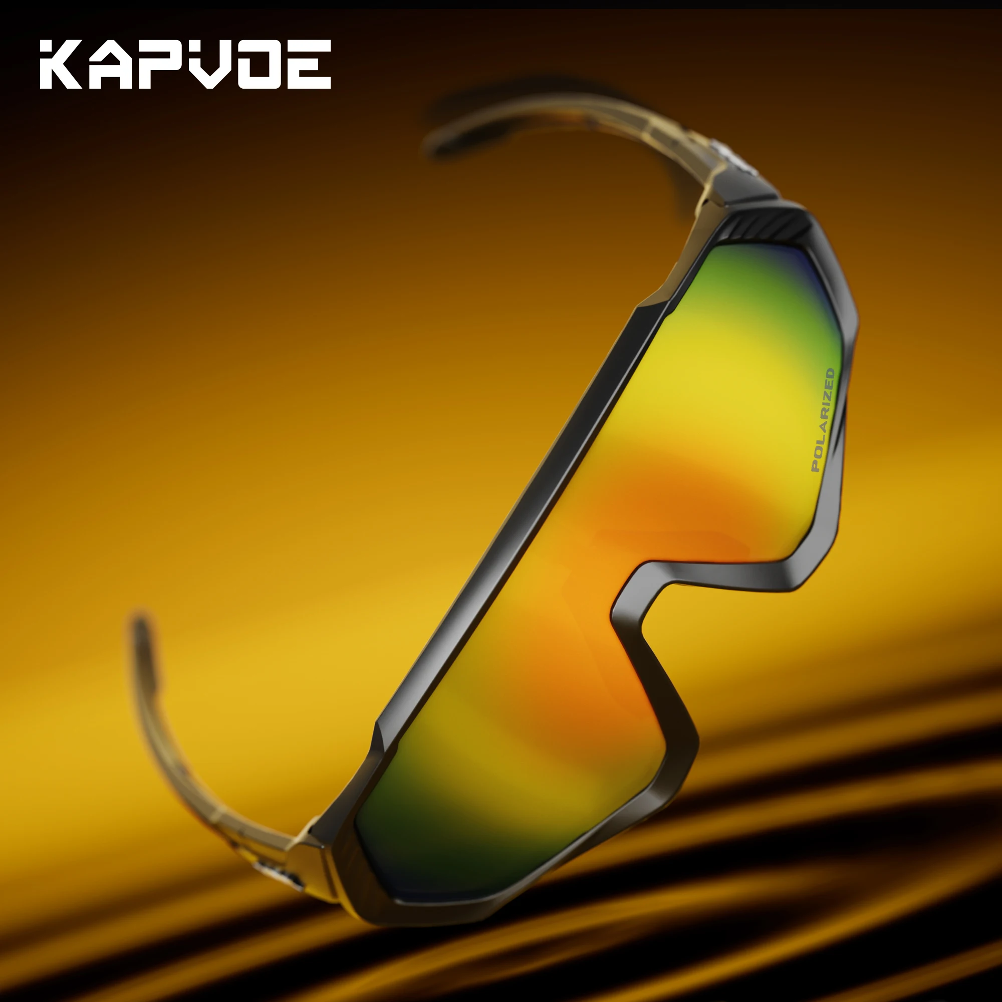 แว่นกันแดดโพลาไรซ์ Kapvoe สำหร - Mountain Biking Sunglasses บทวิจารณ์และราคา