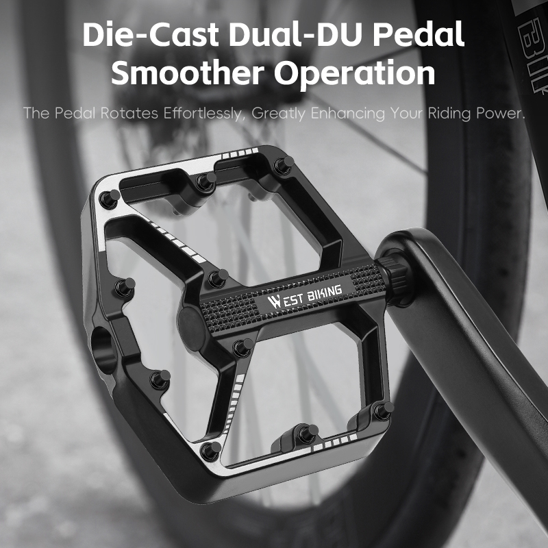 แป้นเหยียบจักรยาน WEST BIKING  - Pedal Platform Flat บทวิจารณ์และราคา