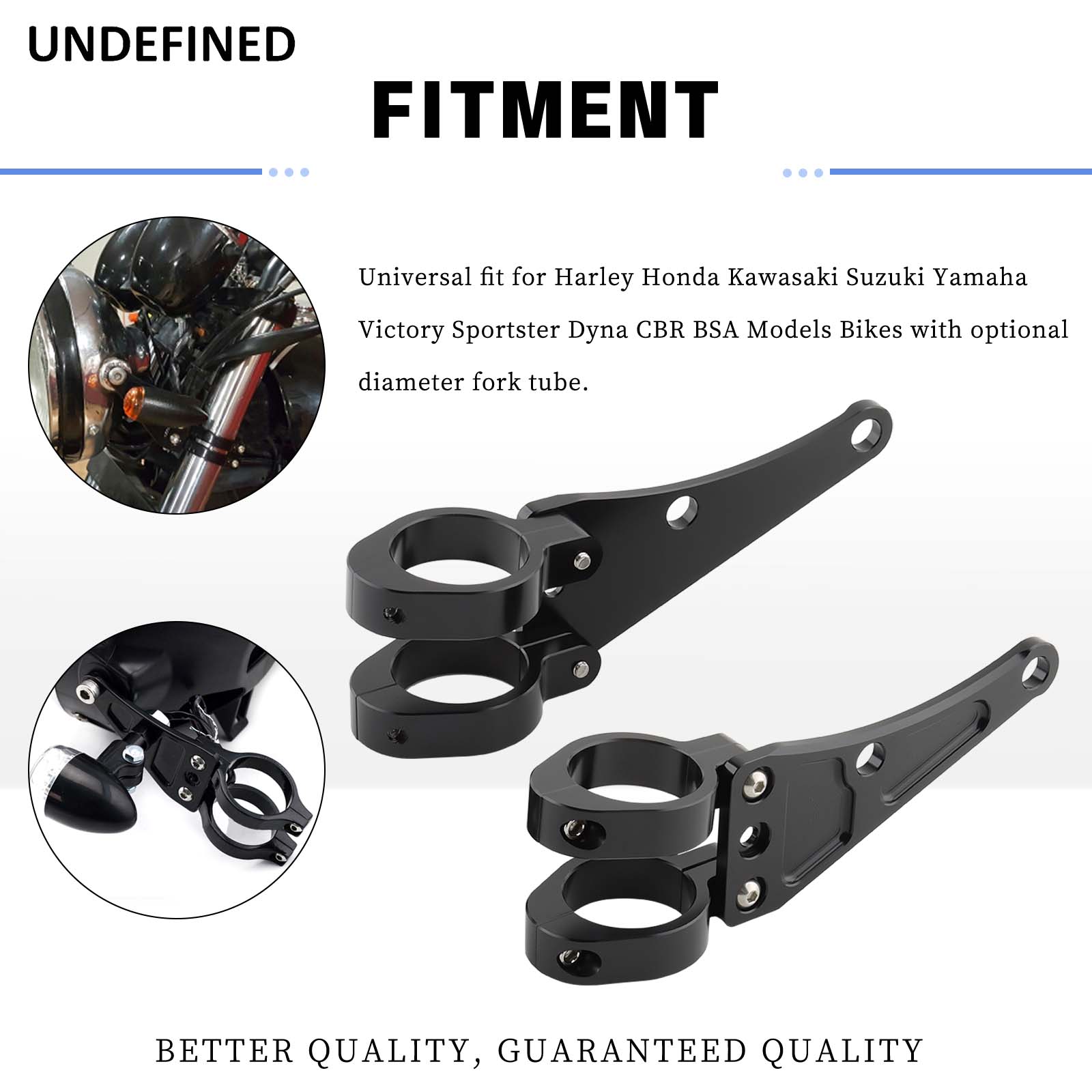 ตัวยึดไฟหน้า33มม.-58มม. ท่อส้อ - Mountain Biking Shop บทวิจารณ์และราคา