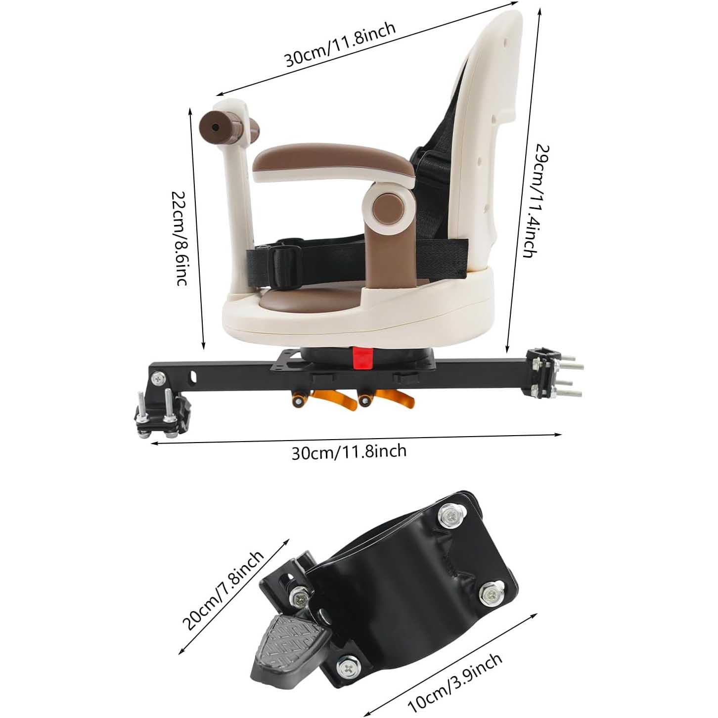 เบาะจักรยานพร้อมที่ยึดแฮนด์จัก - Mountain Biking Shop บทวิจารณ์และราคา