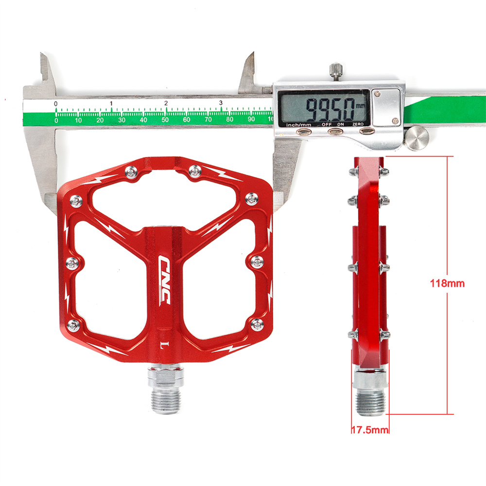 CNC Mtbเหยียบ,จักรยานเหยียบเส้ - Pedal Platform Flat บทวิจารณ์และราคา