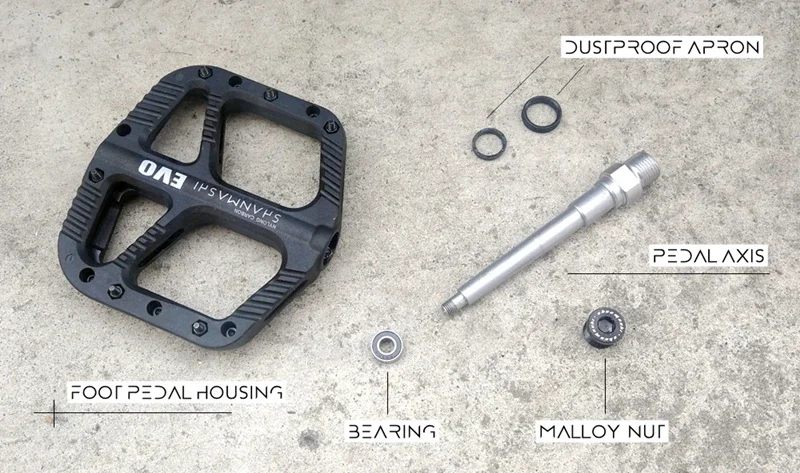 แป้นเหยียบจักรยานเสือภูเขา, แป - Pedal Platform Flat บทวิจารณ์และราคา