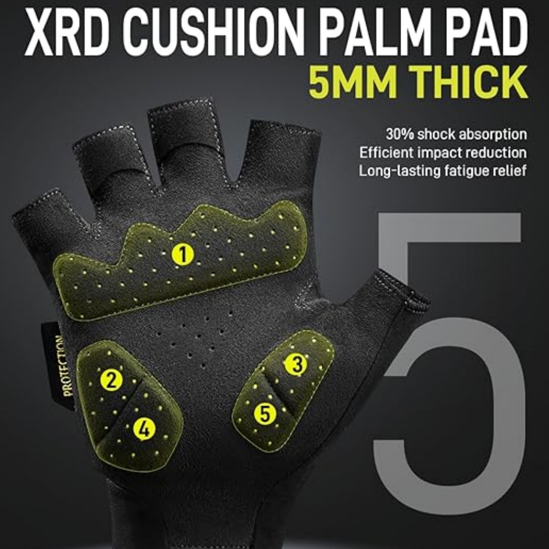 BATFOX สีดําถุงมือขี่จักรยานจั - Mountain Biking Gloves Mens บทวิจารณ์และราคา