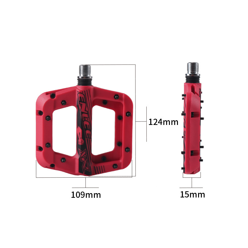 ที่พักเท้าจักรยานเสือภูเขาน้ำห - Pedal Platform Flat บทวิจารณ์และราคา