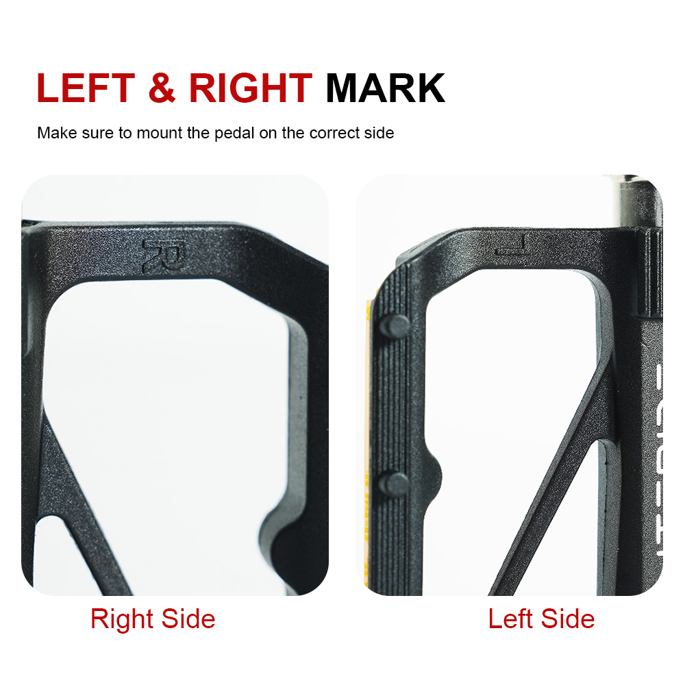 แป้นเหยียบจักรยาน LiteRide แบบ - Pedal Platform Flat บทวิจารณ์และราคา