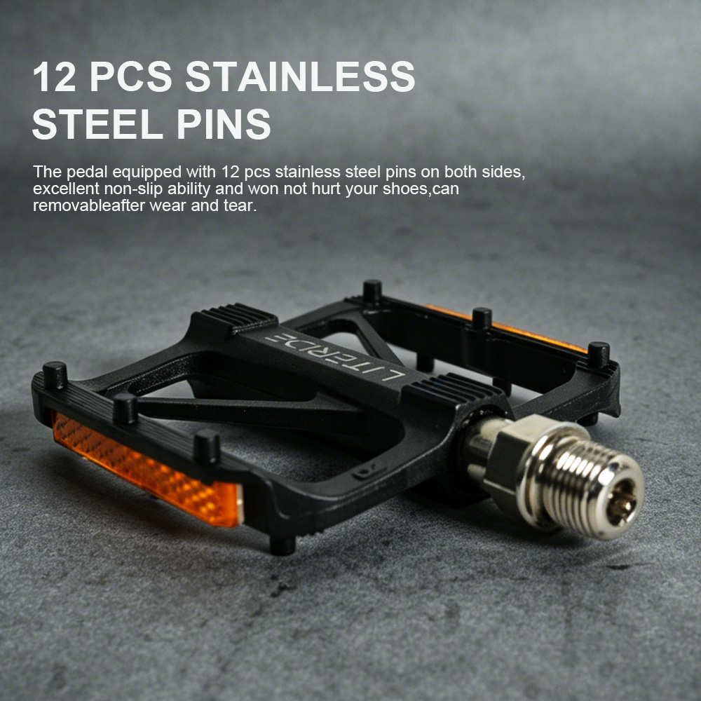 แป้นเหยียบจักรยาน LiteRide แบบ - Pedal Platform Flat บทวิจารณ์และราคา