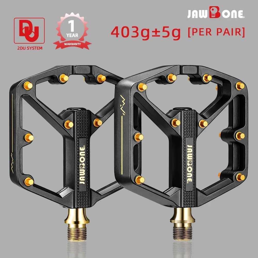 แป้นเหยียบจักรยานเสือภูเขา Jaw - Pedal Platform Flat บทวิจารณ์และราคา