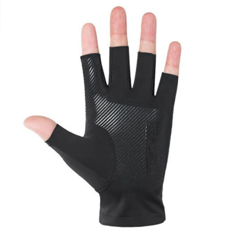 1 คู่ Half Finger ถุงมือขี่จัก - Mountain Biking Gloves Mens บทวิจารณ์และราคา