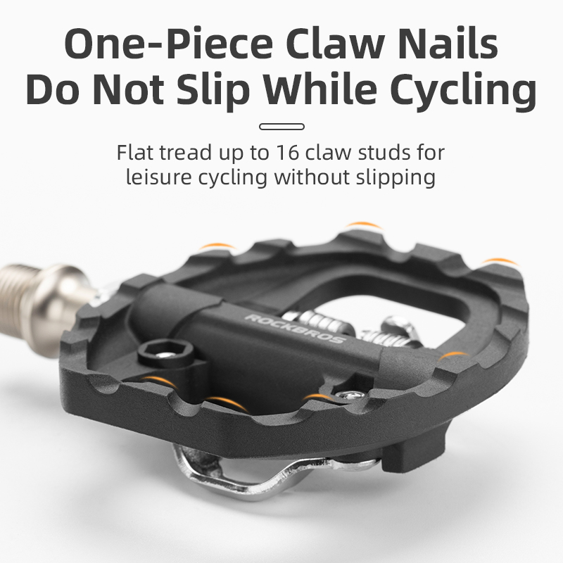 ROCKBROS ล็อคจักรยานเหยียบ 2 I - Pedal Platform Flat บทวิจารณ์และราคา