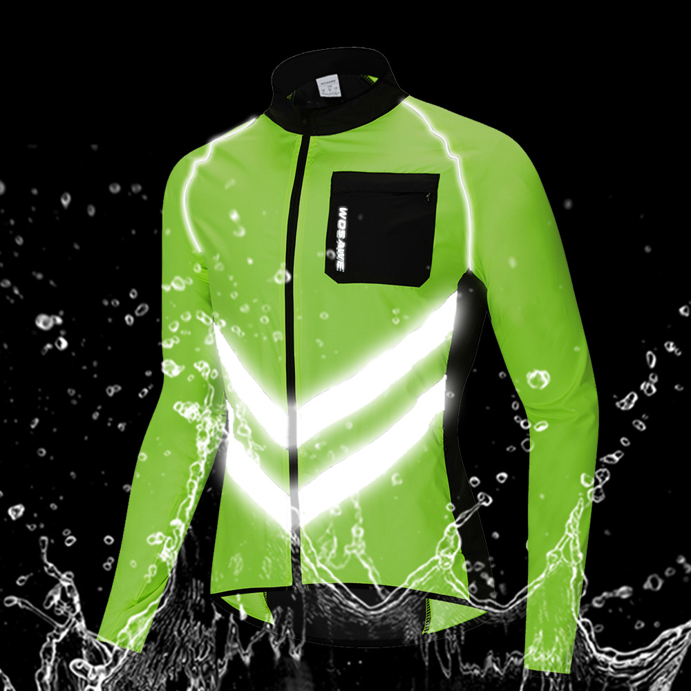 WOSAWE ขี่จักรยานเสื้อกันฝนการ - Mountain Biking Rain Jacket บทวิจารณ์และราคา