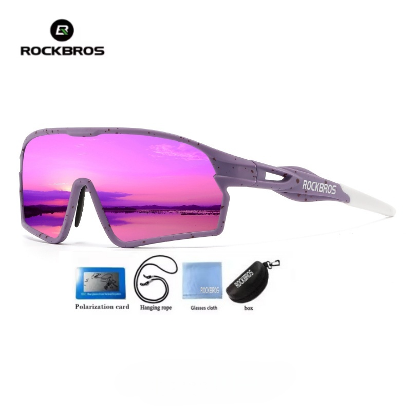 ROCKBROS แว่นตาโพลาไรซ์สำหรับจ - Mountain Biking Glasses บทวิจารณ์และราคา