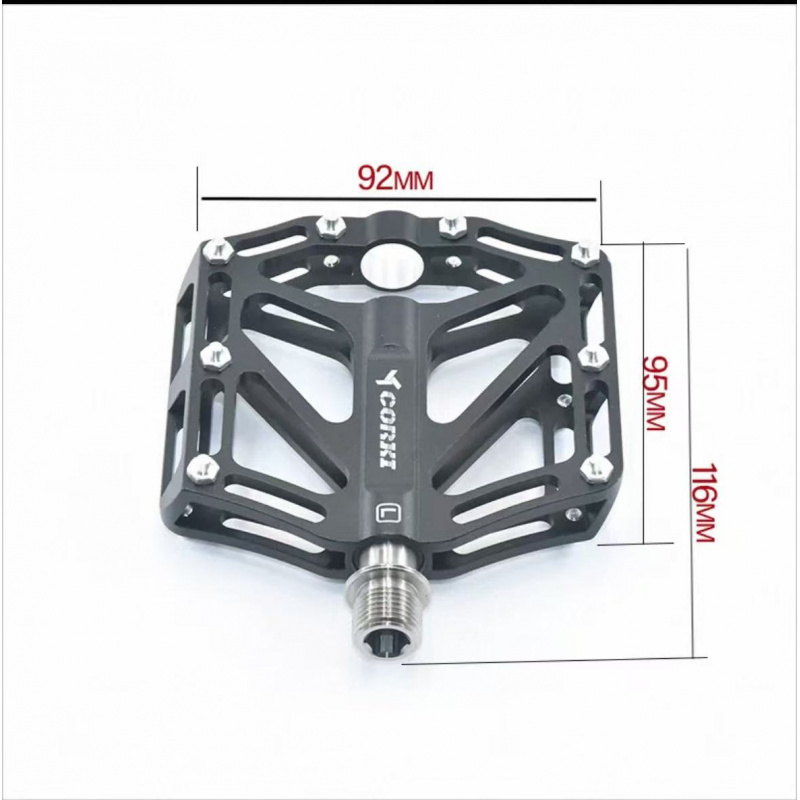 แป้นเหยียบจักรยานเสือภูเขา COR - Pedal Platform Flat บทวิจารณ์และราคา