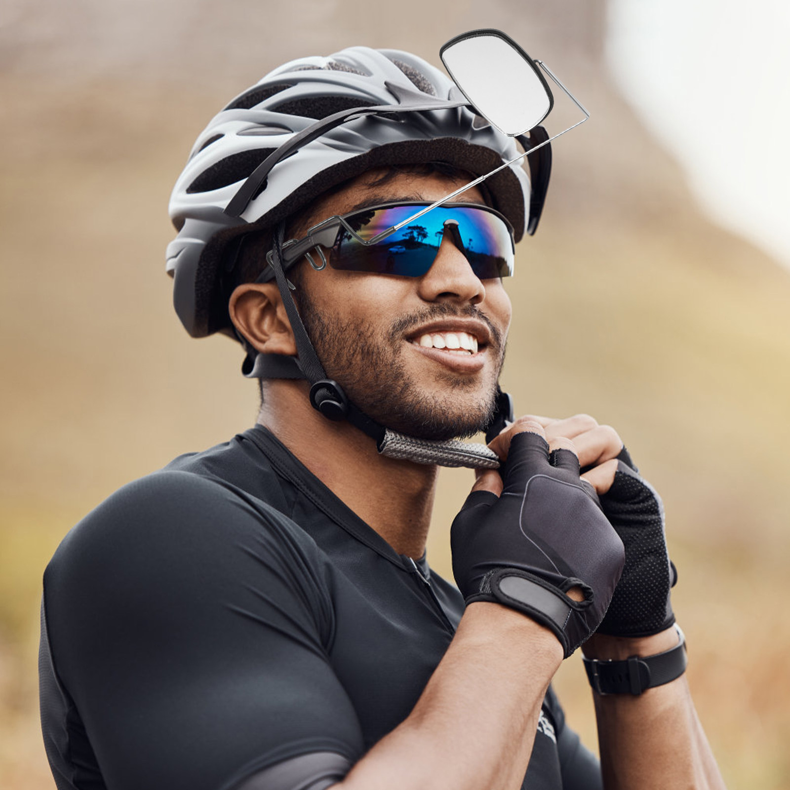 กระจกมองหลังสำหรับจักรยานที่ใช - Mountain Biking Glasses บทวิจารณ์และราคา