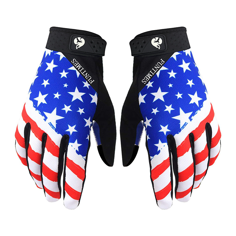ถุงมือขี่จักรยานมอเตอร์ไซค์ออฟ - Mountain Biking Gloves Mens บทวิจารณ์และราคา