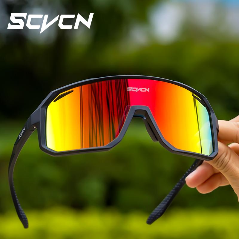 SCVCN ใหม่ขี่จักรยานแว่นตากันแ - Mountain Biking Glasses บทวิจารณ์และราคา