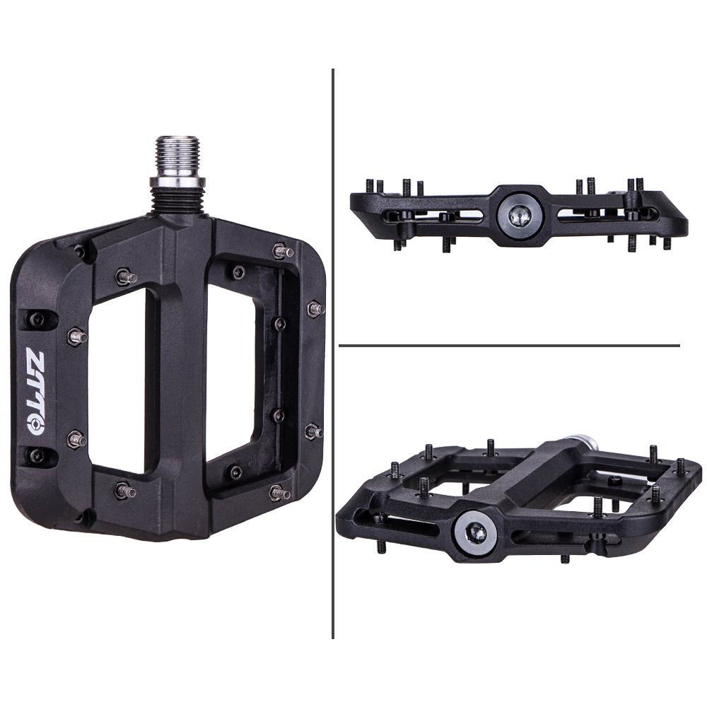 ที่เหยียบจักรยานเสือภูเขากันลื - Pedal Platform Flat บทวิจารณ์และราคา