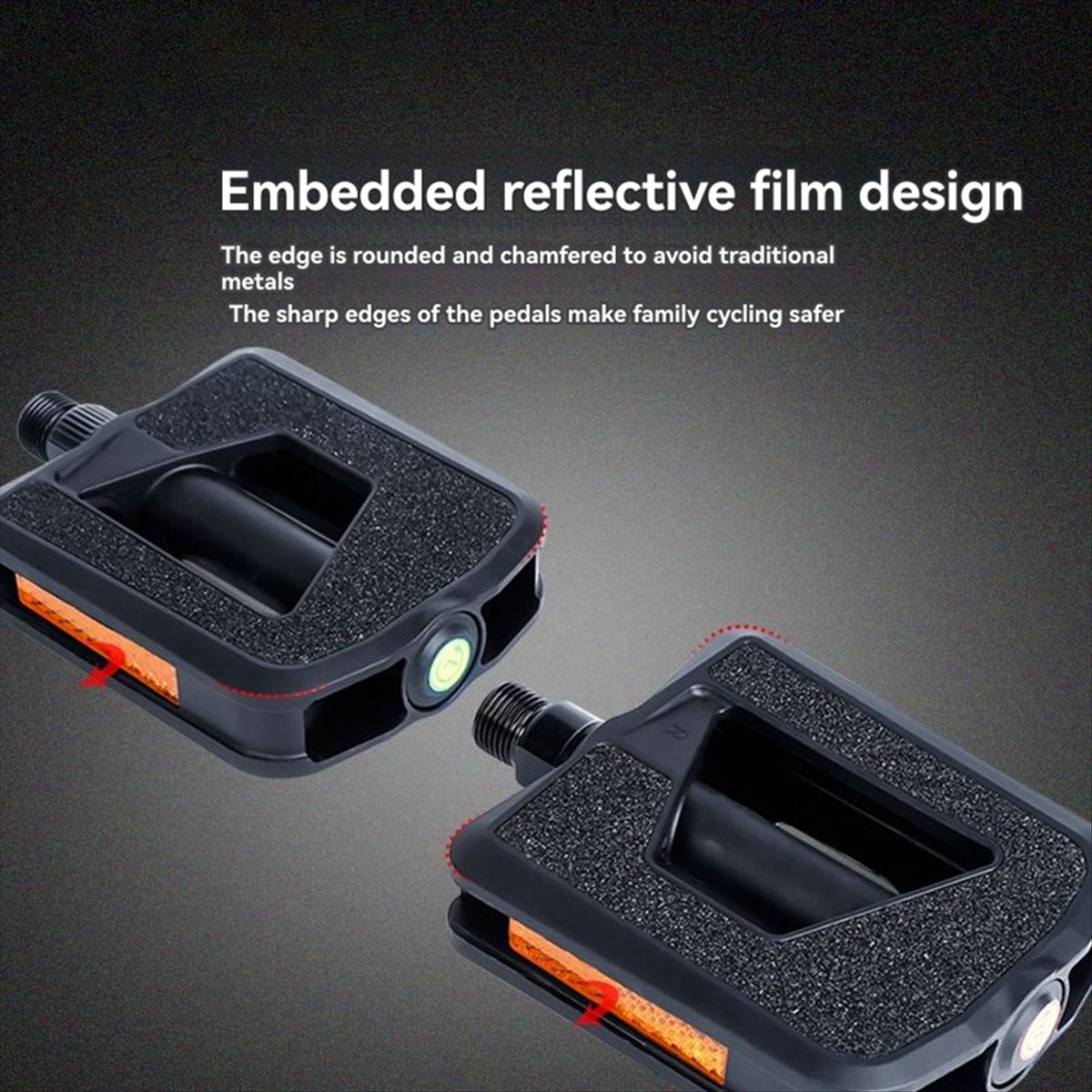 X08A แป้นเหยียบจักรยานเสือหมอบ - Pedal Platform Flat บทวิจารณ์และราคา