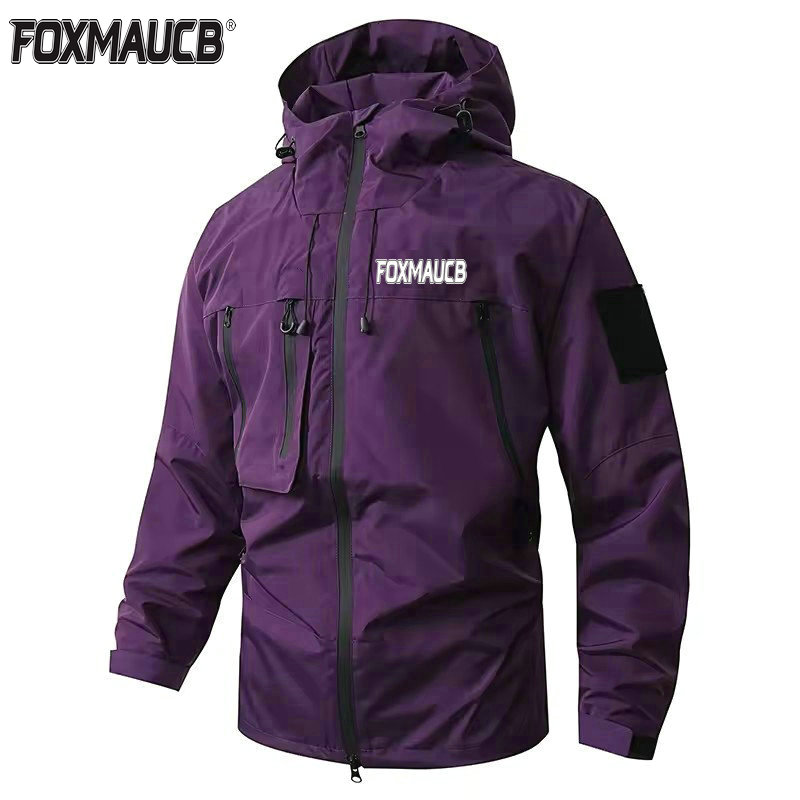 FOXMAUCB เสื้อแจ็คเก็ตกันฝนสำห - Mountain Biking Rain Jacket บทวิจารณ์และราคา