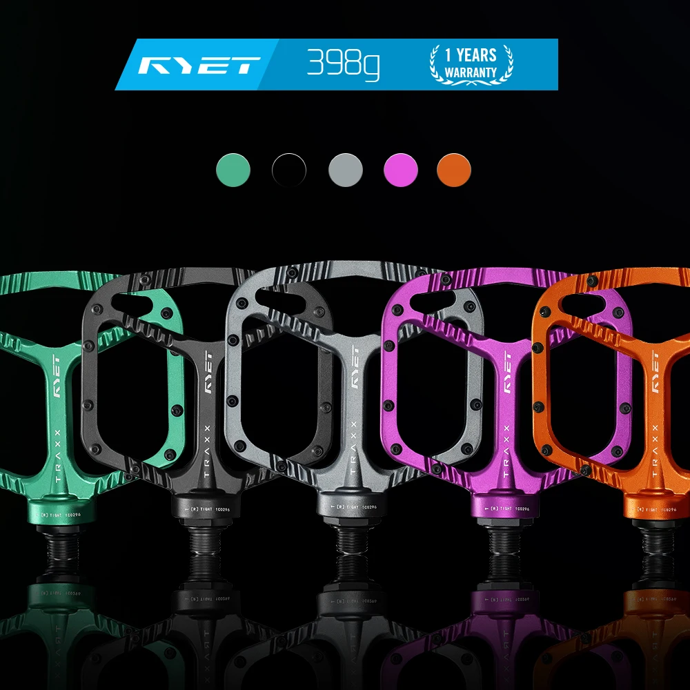 RYET แป้นเหยียบจักรยานเสือภูเข - Pedal Platform Flat บทวิจารณ์และราคา