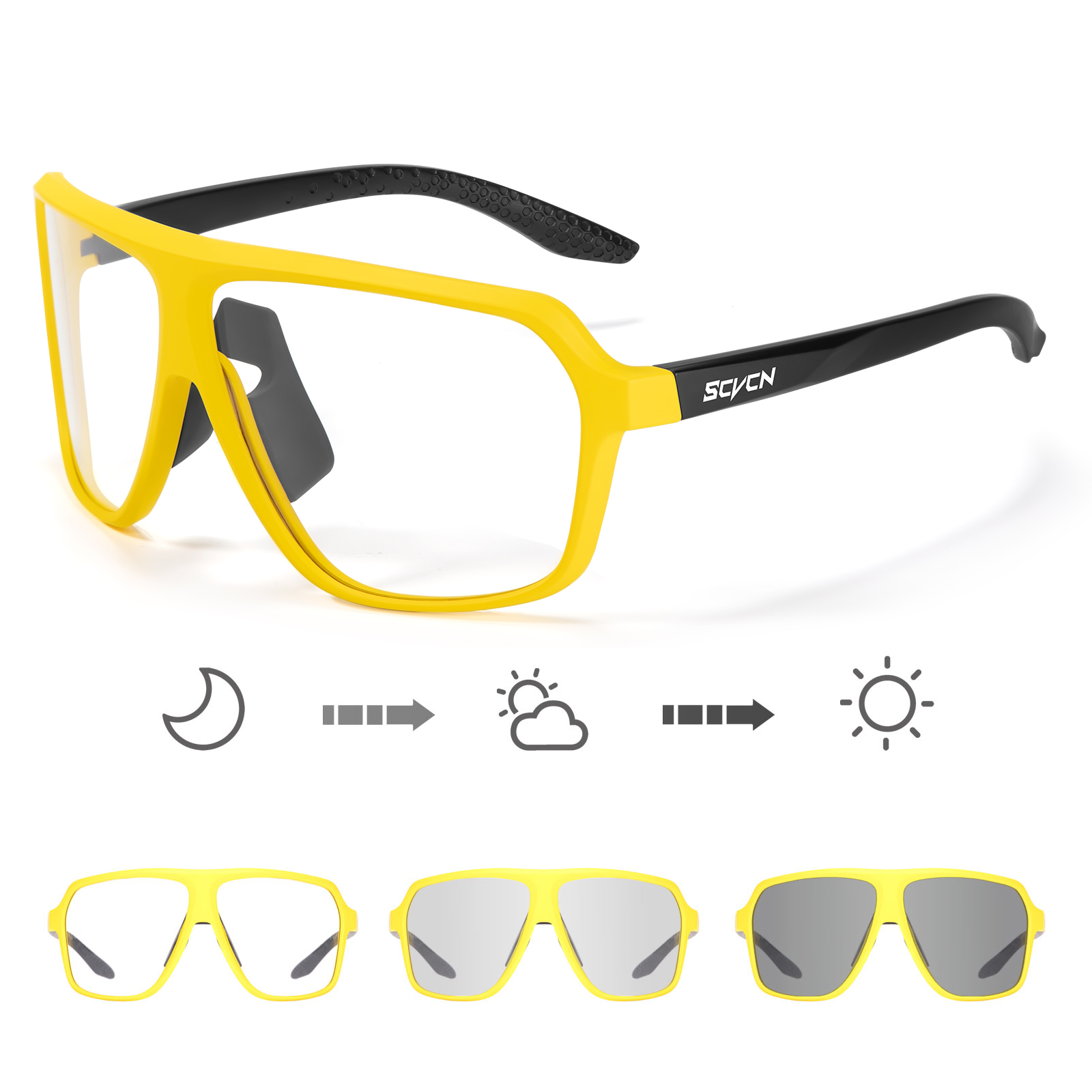 SCVCN แว่นตากันแดดสำหรับปั่นจั - Mountain Biking Sunglasses บทวิจารณ์และราคา